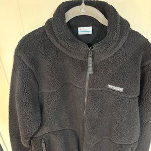 Columbia Black Sherpa Puffer Jacket